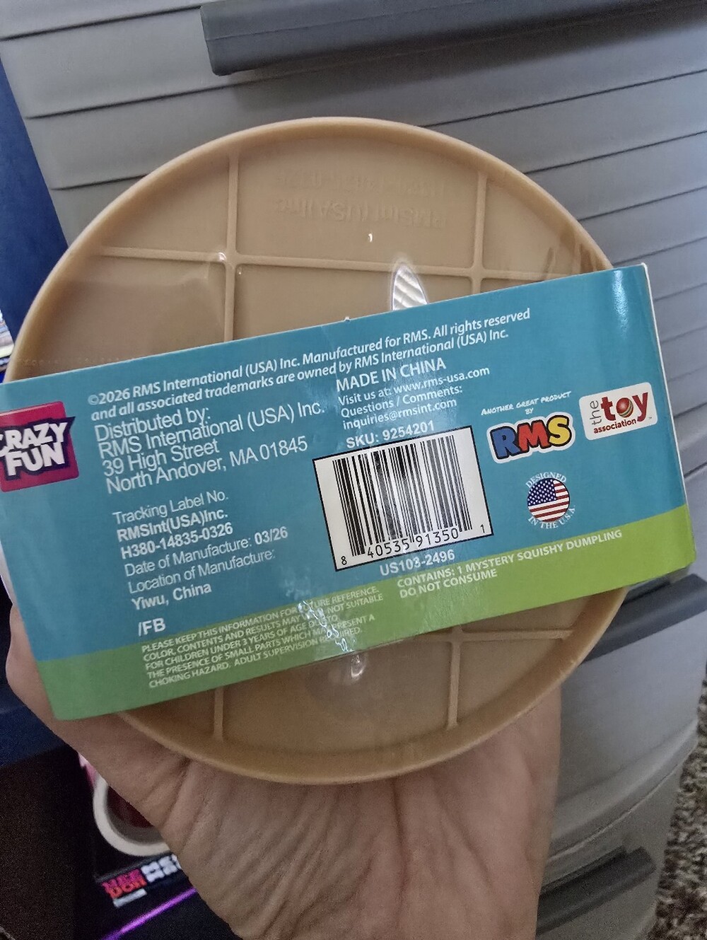 Crazy Fun RMS Viral Mystery Dumpling Green Apple Scented Holographic Edition - Picture 2 of 2